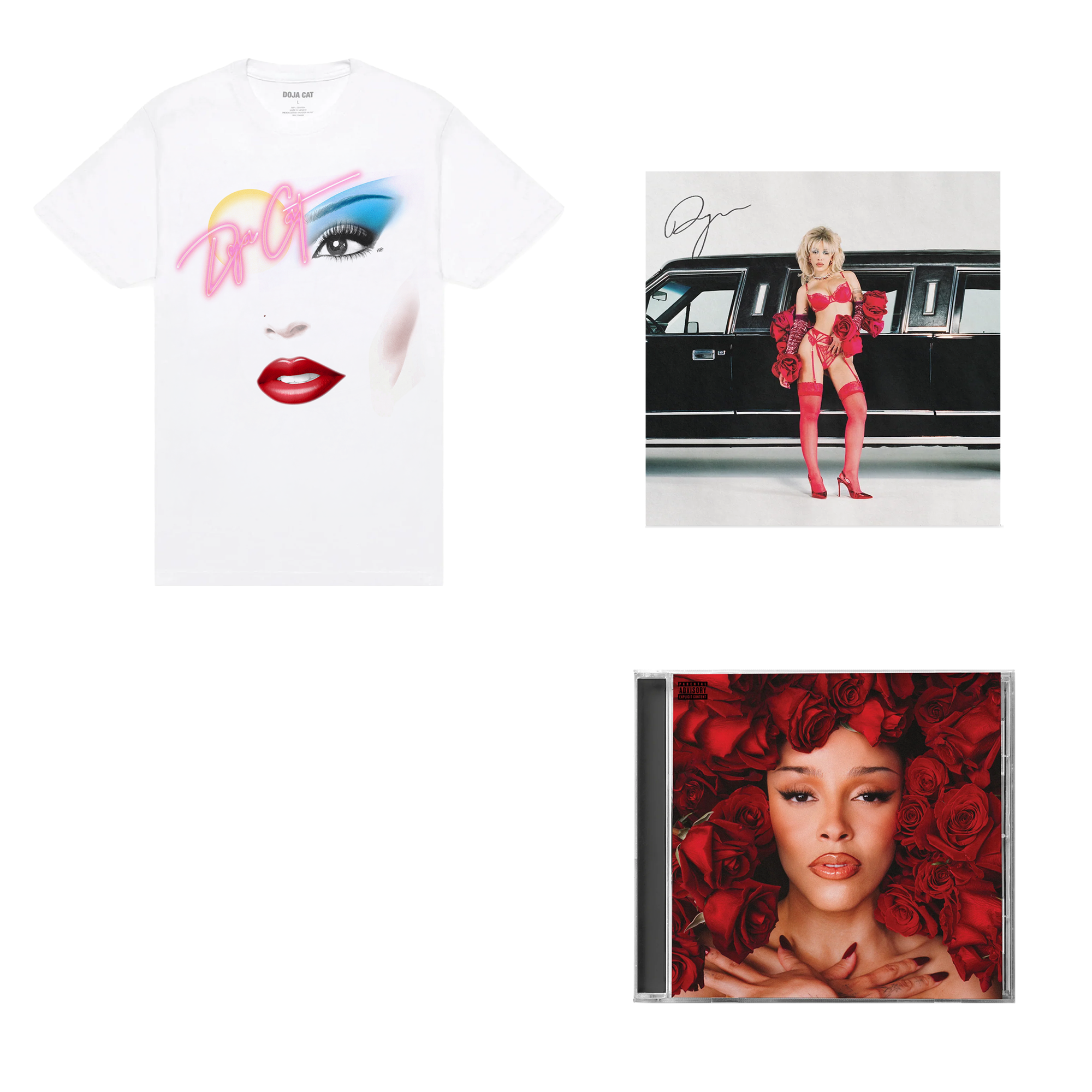 Vie Signed CD + T-Shirt